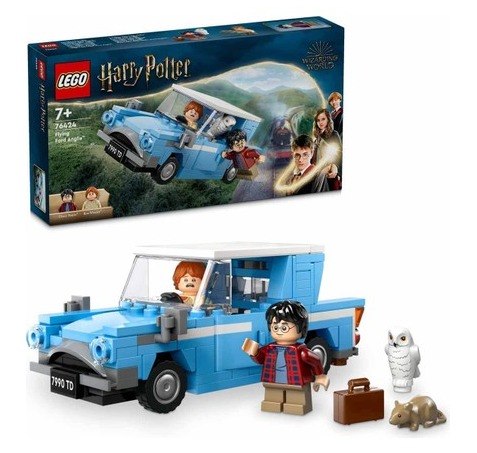 LEGO ® Harry Potter™ Uçan Ford Anglia™ 76424 - 7 Yaş & Üzeri Çocuklar için Yaratıcı Oyuncak Yapım Seti (165 Parça)