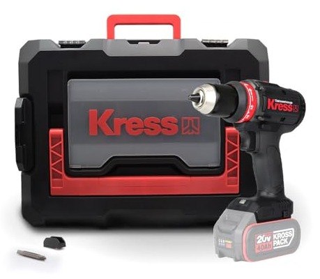 Kress KUA72.91 20Volt Kömürsüz Profesyonel Şarjlı Matkap (Akü Dahil Değildir)