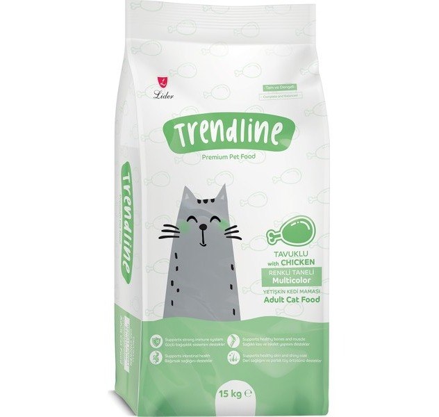 Trendline  Multicolor Yetişkin Kedi Maması 15