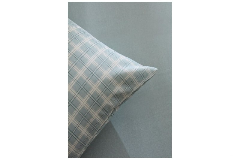 Kaşmir Home Sarah Anderson Lena Çift Kişilik Çarşaf Takımı Aqua Mavi