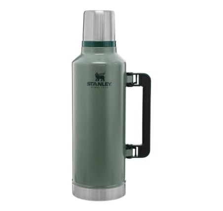 STANLEY Classic Legendary Vakumlu Termos 2.3 Litre - Yeşil (Hammertone Green) | Paslanmaz Çelik