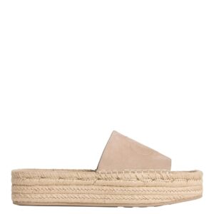 Calvin Klein Süet Logolu Terlik HW0HW02890A04 Bayan TERLİK HW0HW02890 A04