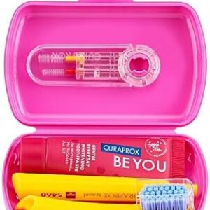 Curaprox Be You Travel Set Pembe